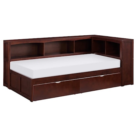 Twin Bookcase Bed