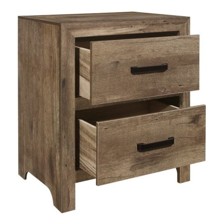 2-Drawer Nightstand