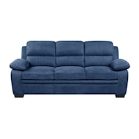 Contemporary Sofa with Pillow Arms