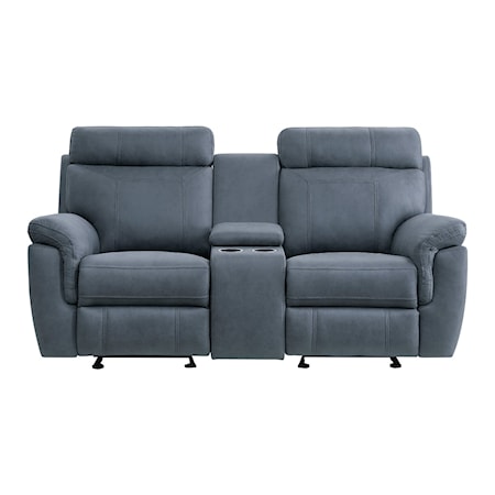 Double Glider Reclining Loveseat