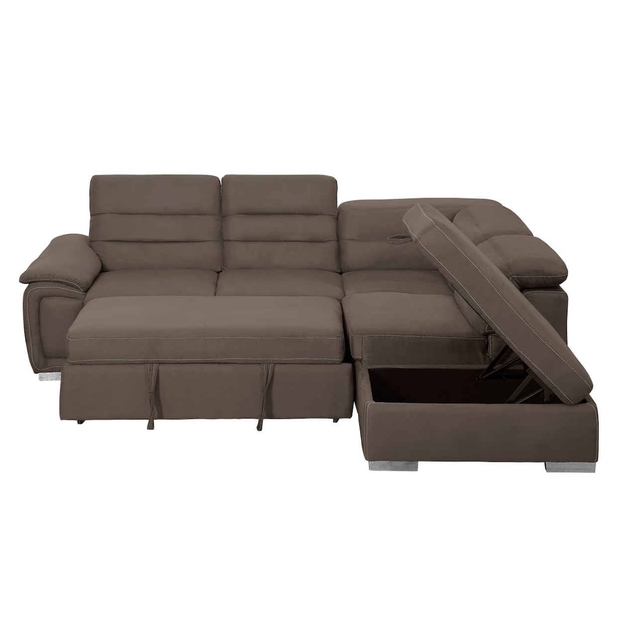 Homelegance Furniture Platina 3-Piece Sectional Sofa