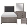 Homelegance Furniture Woodrow 4-Piece Twin Bedroom Set