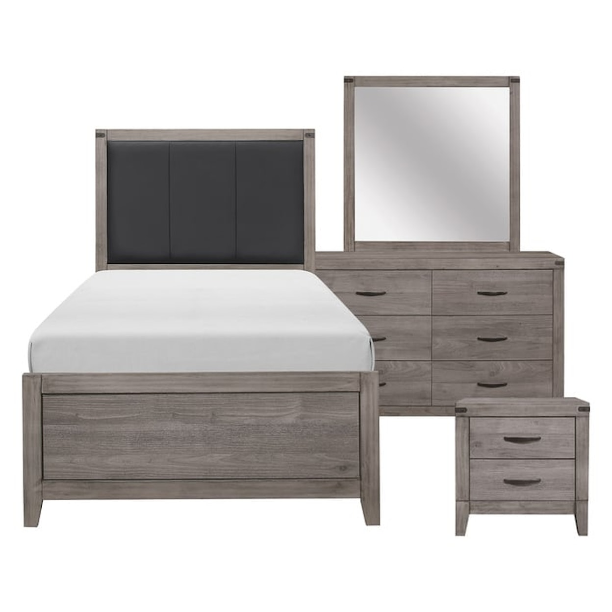 Homelegance Woodrow 4-Piece Twin Bedroom Set