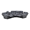 Homelegance Furniture Gabriel 6-Piece Modular Power Reclining Sectional