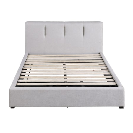 Full Bed with Footboard Storage