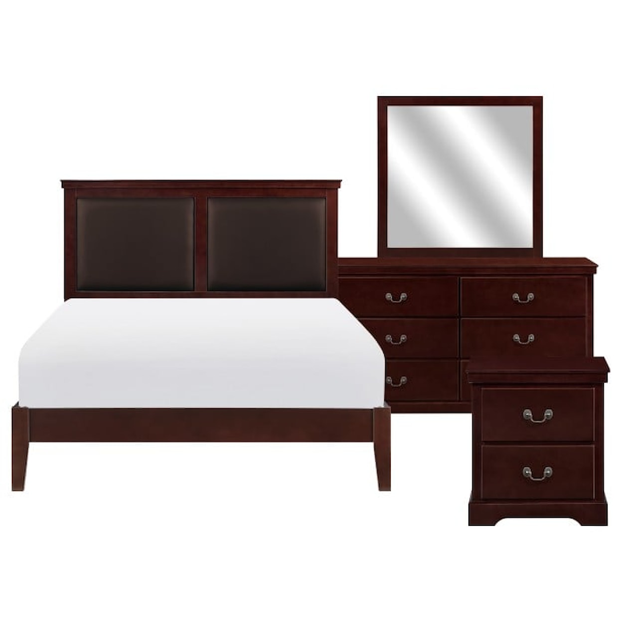 Homelegance Furniture Seabright 4-Piece Queen Bedroom Set