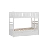 Homelegance Galen Twin/Twin Bunk Bed with Twin Trundle