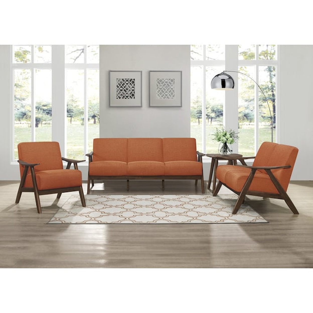 Homelegance Furniture Damala Loveseat