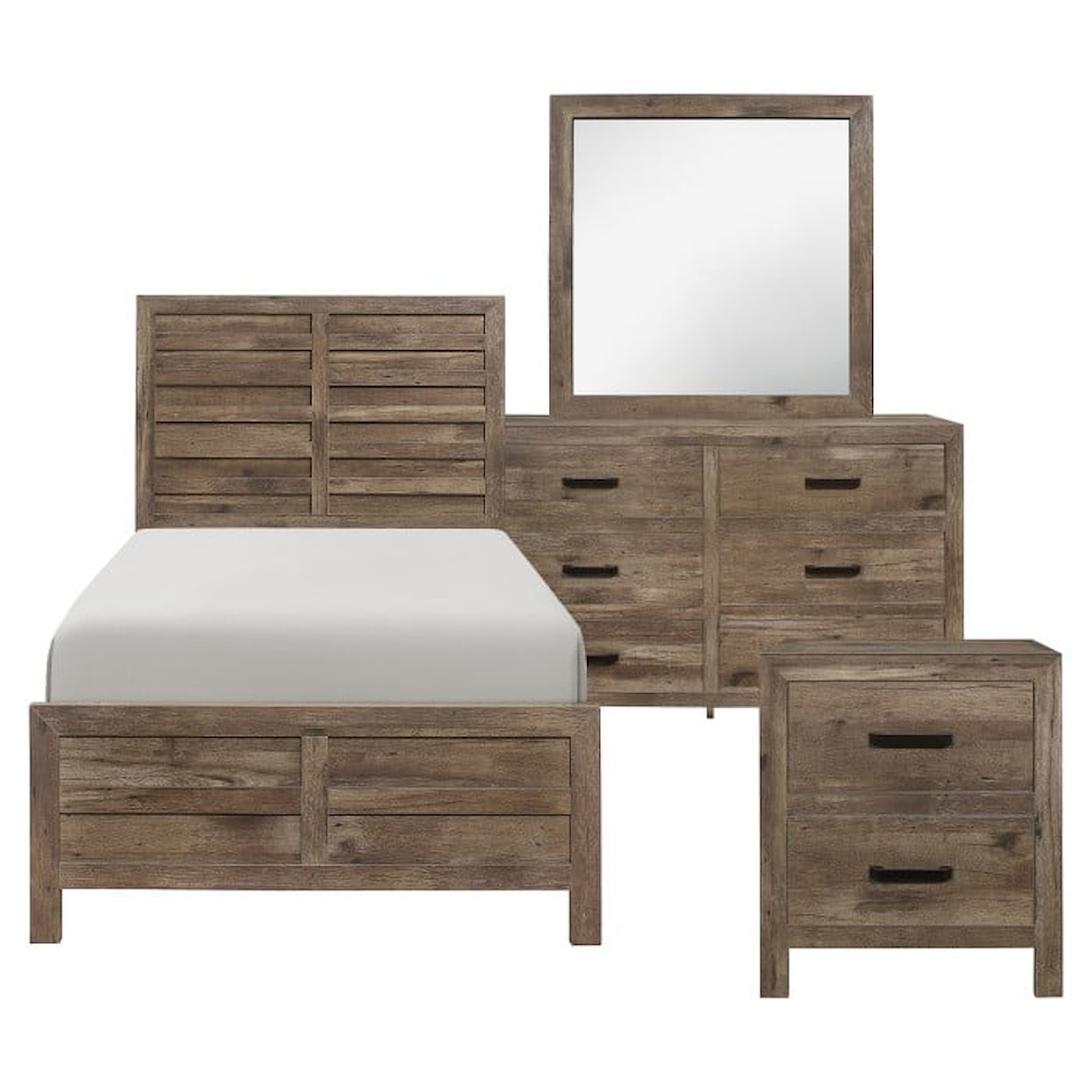Homelegance Furniture Mandan Twin Bedroom Set