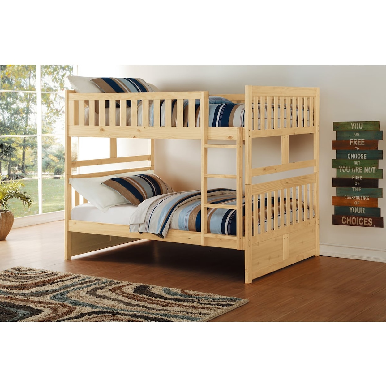 Homelegance Bartly Full/Full Bunk Bed