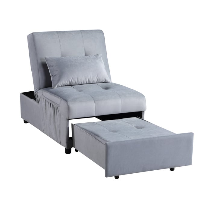 Homelegance Garrell Lift Top Storage Bench with Pull-out Bed