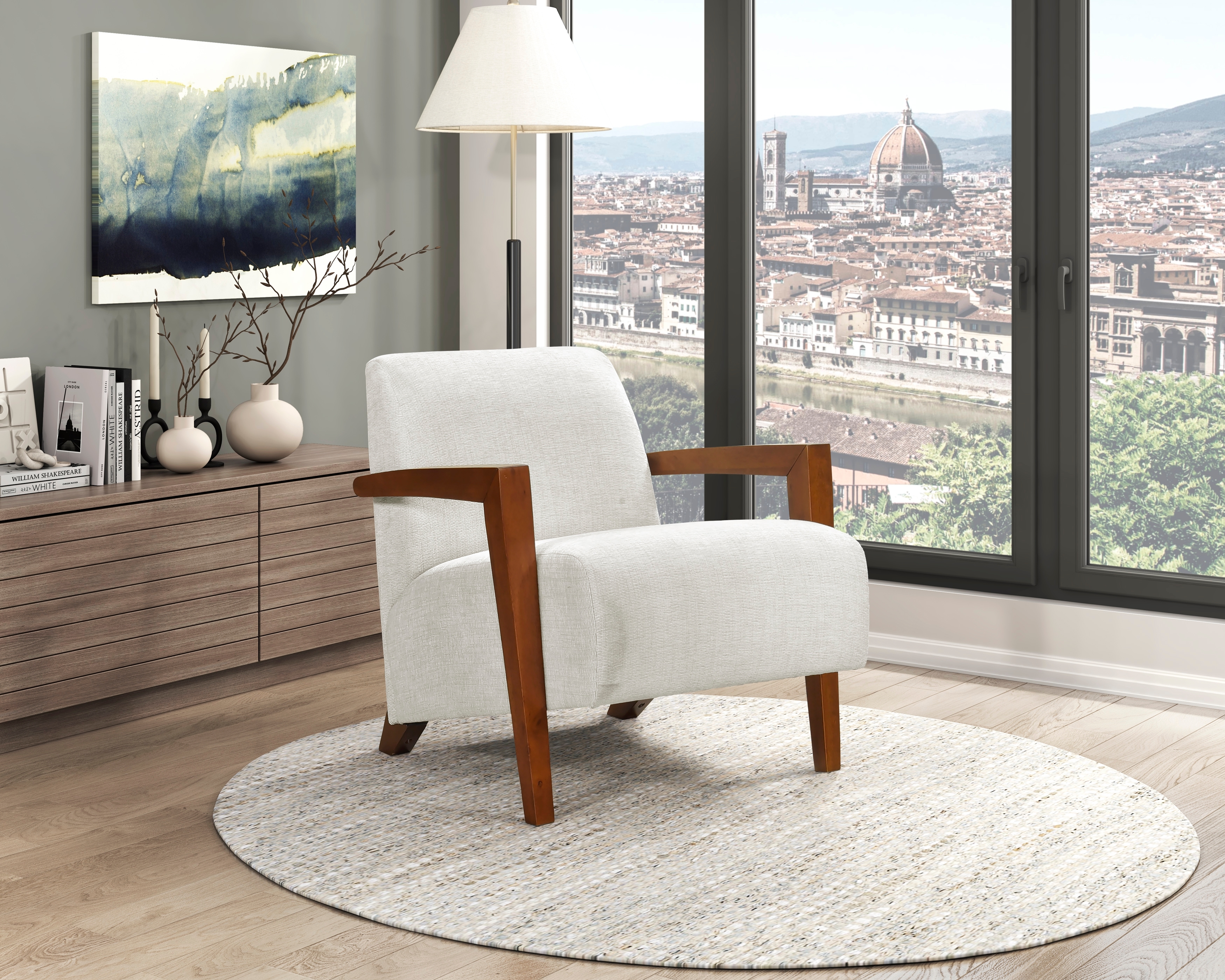 Homelegance Odessa Slipper Chair