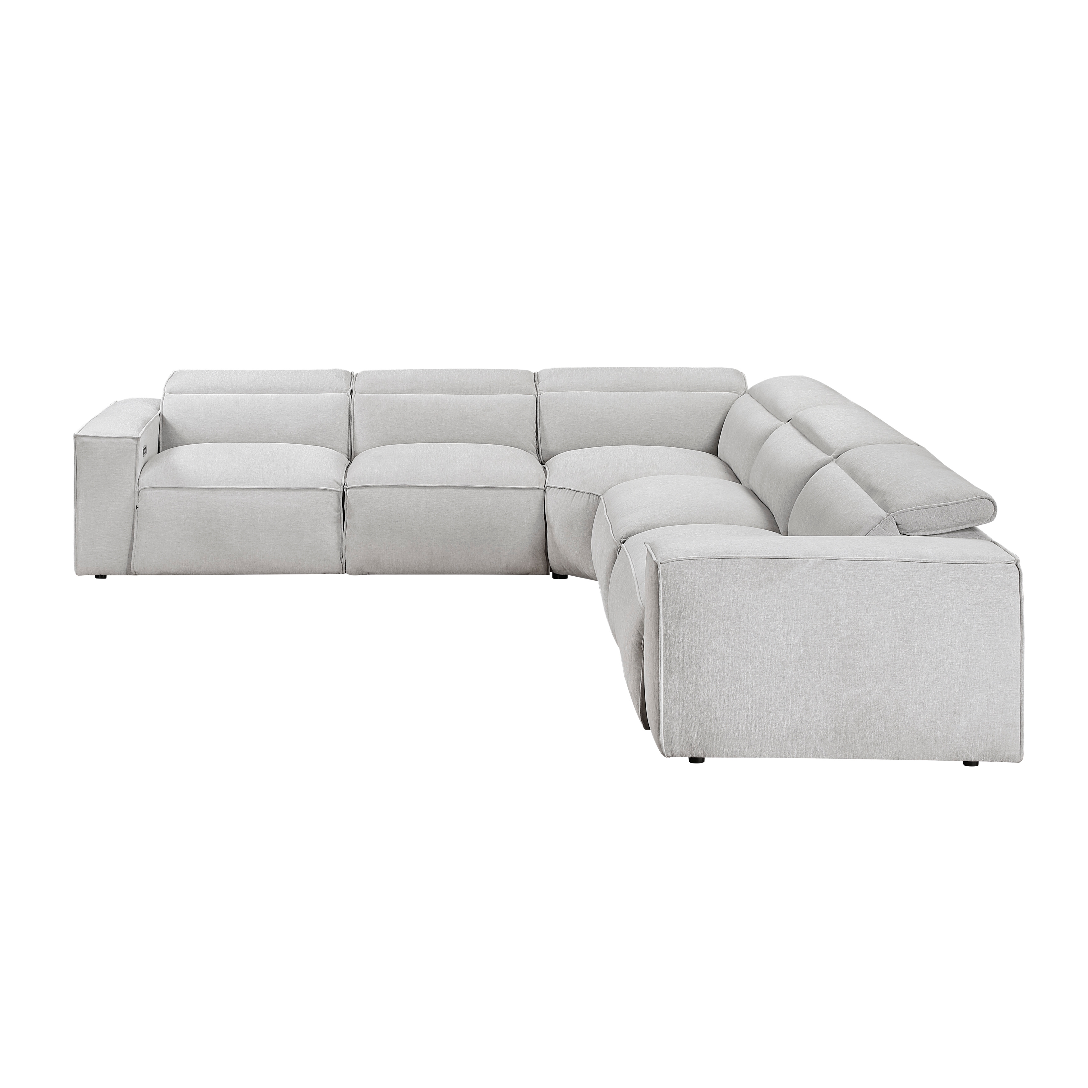 5-Piece Power Reclining Sectional Sofa