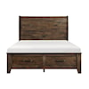 Homelegance Jerrick Queen Sleigh  Bed with FB Storage