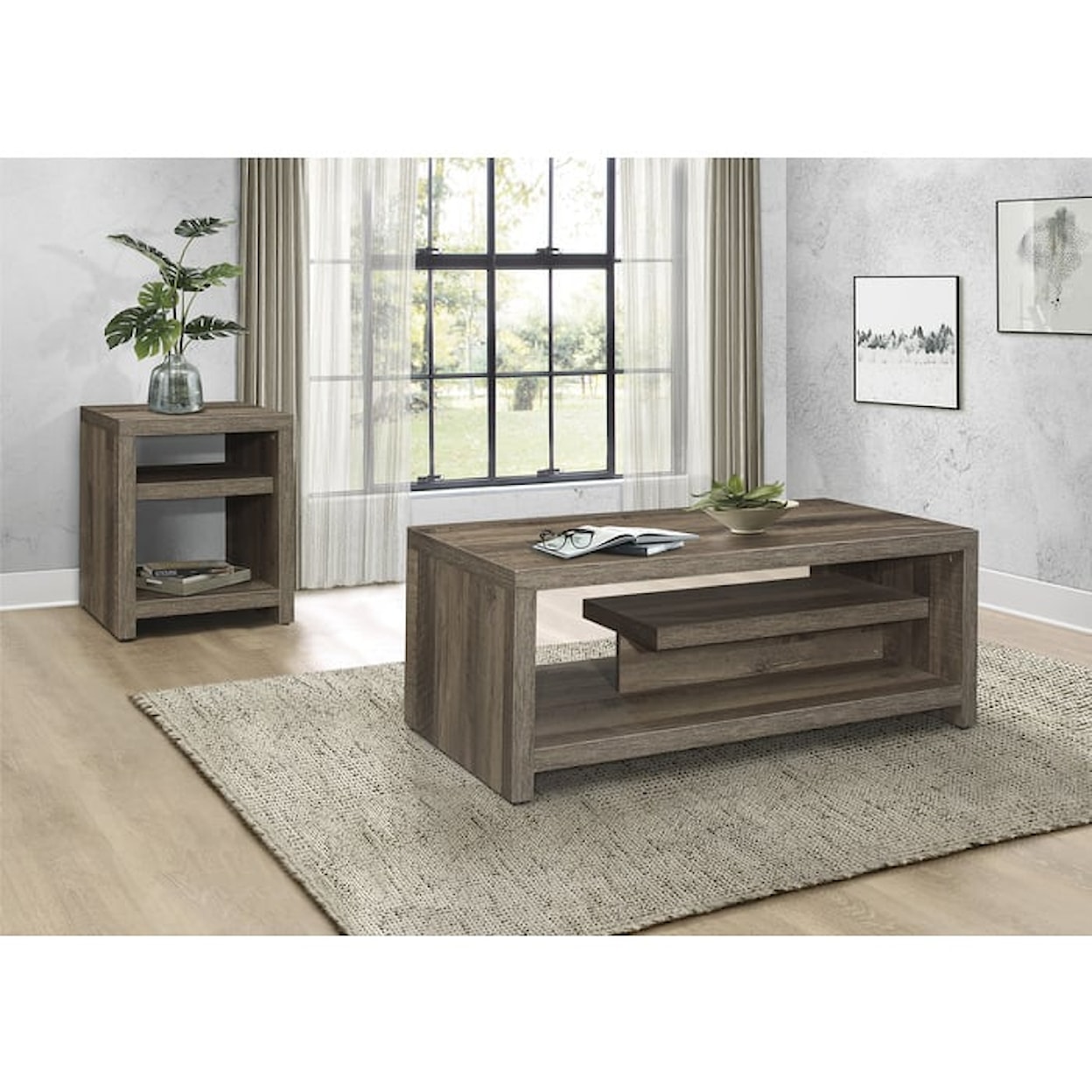 Homelegance Furniture Danio Contemporary Cocktail Table