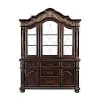 Traditional Buffet and Hutch
