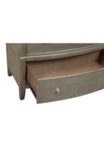 Homelegance Cotterill Transitional 5-Drawer Bedroom Chest with Satin Nickel Knobs