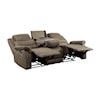 Homelegance Shola Double Reclining Sofa