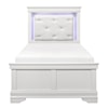 Homelegance Lana Twin Bed with LED Lighting