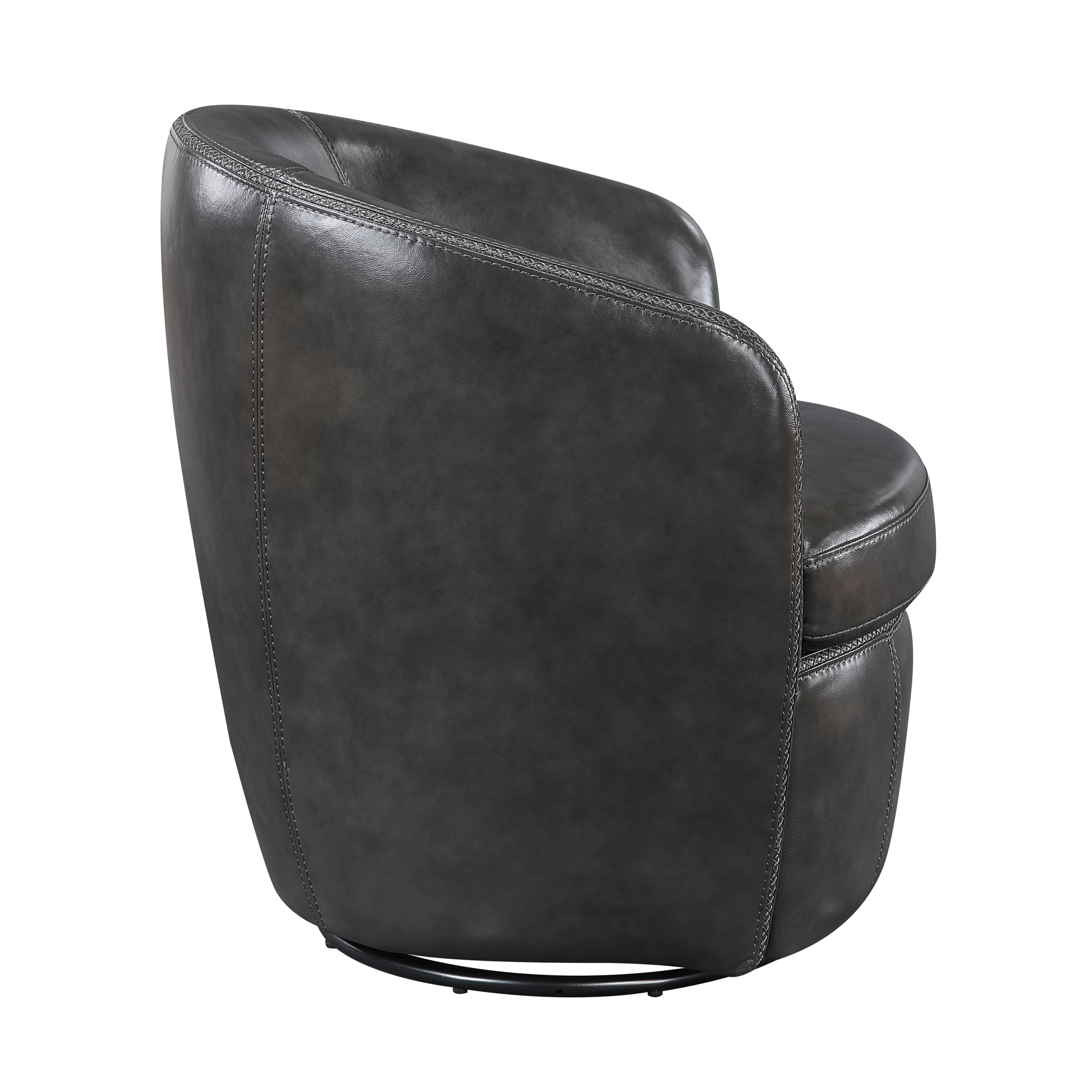Swivel Barrel Chair