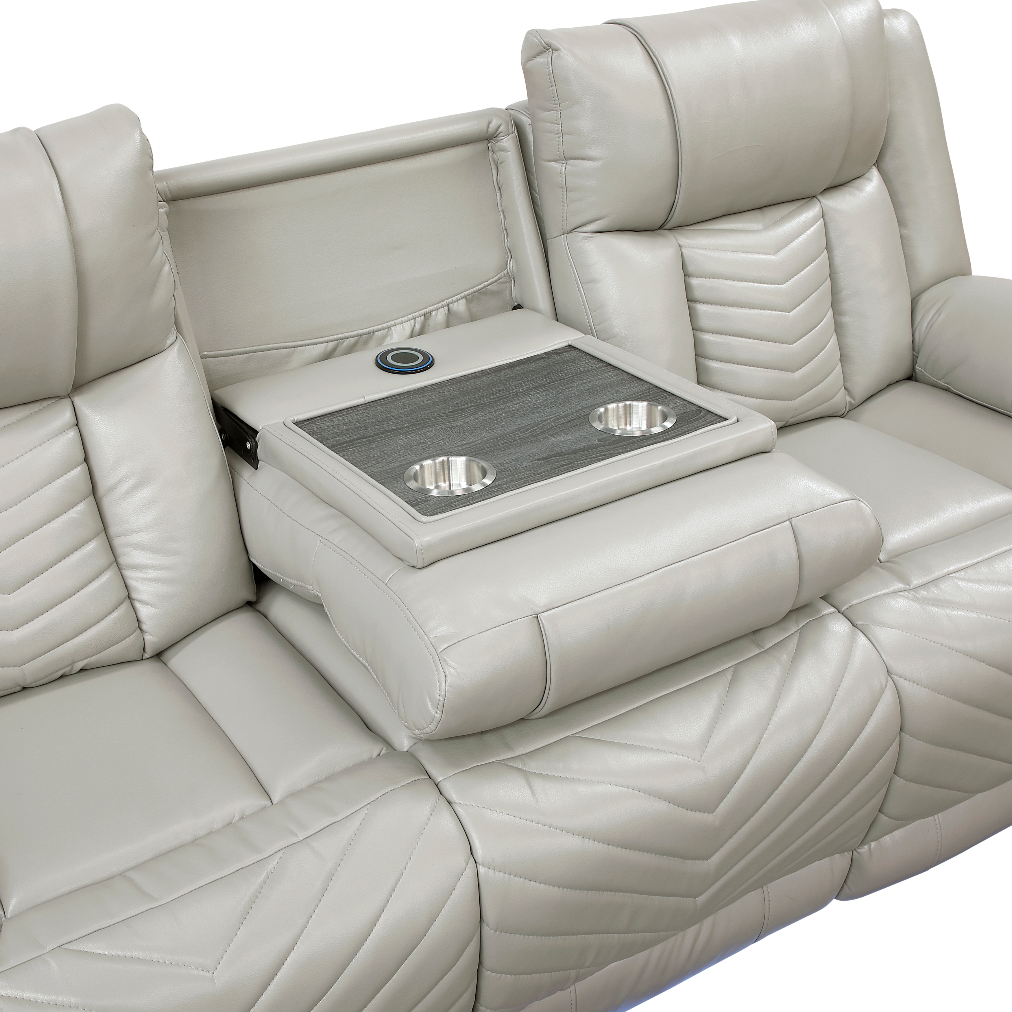 Homelegance Huron 2-Piece Double Power Reclining Set