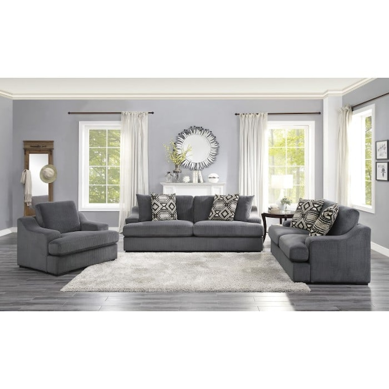 Homelegance Furniture Orofino 2-Piece Living Room Set