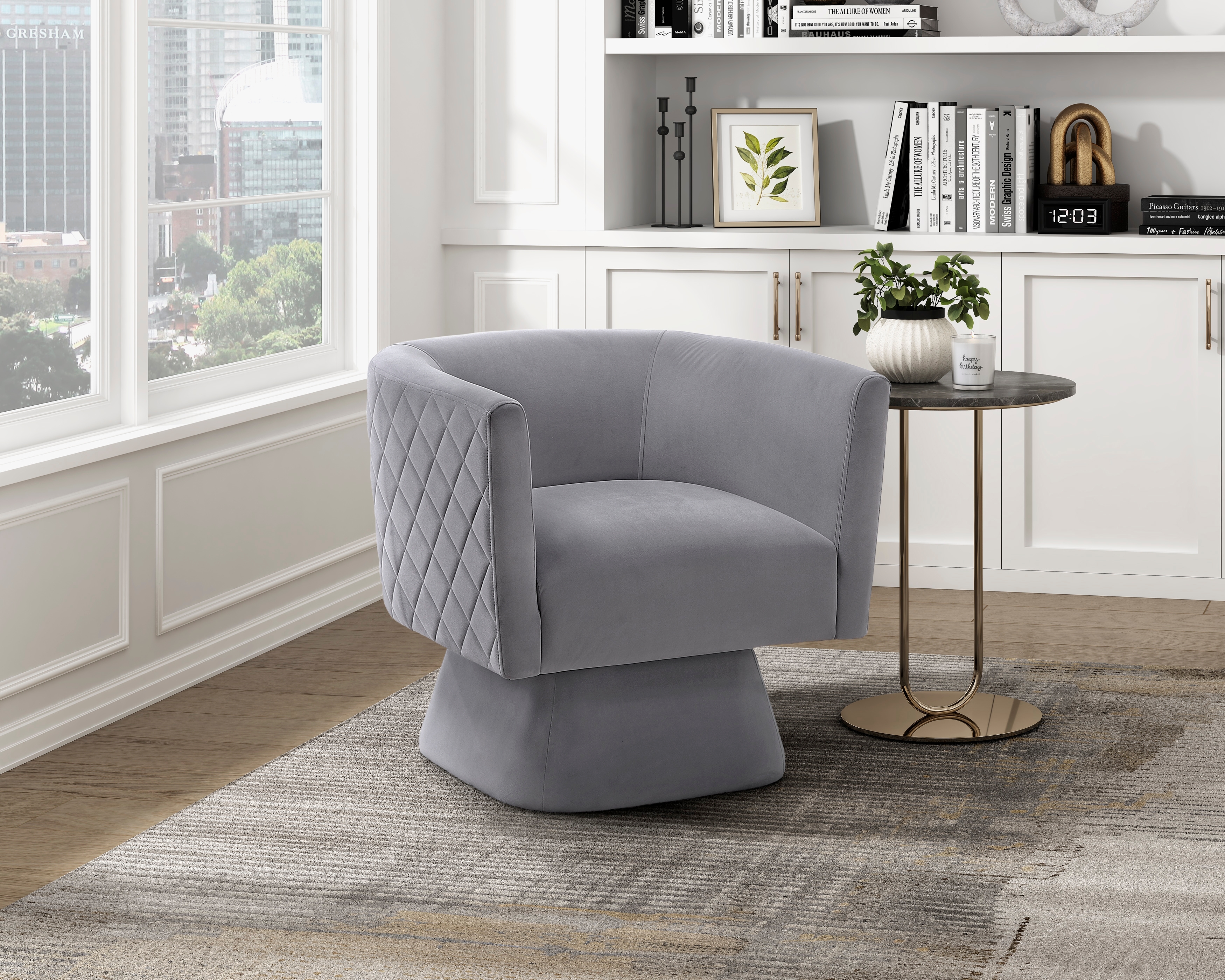 Homelegance Candace Swivel Chair