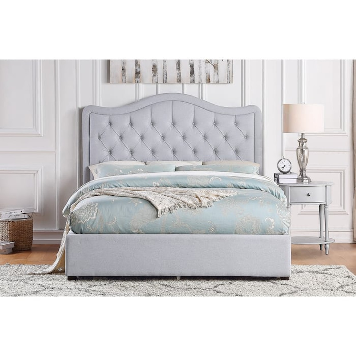 Homelegance Toddrick CA King  Bed with Storage Drawers