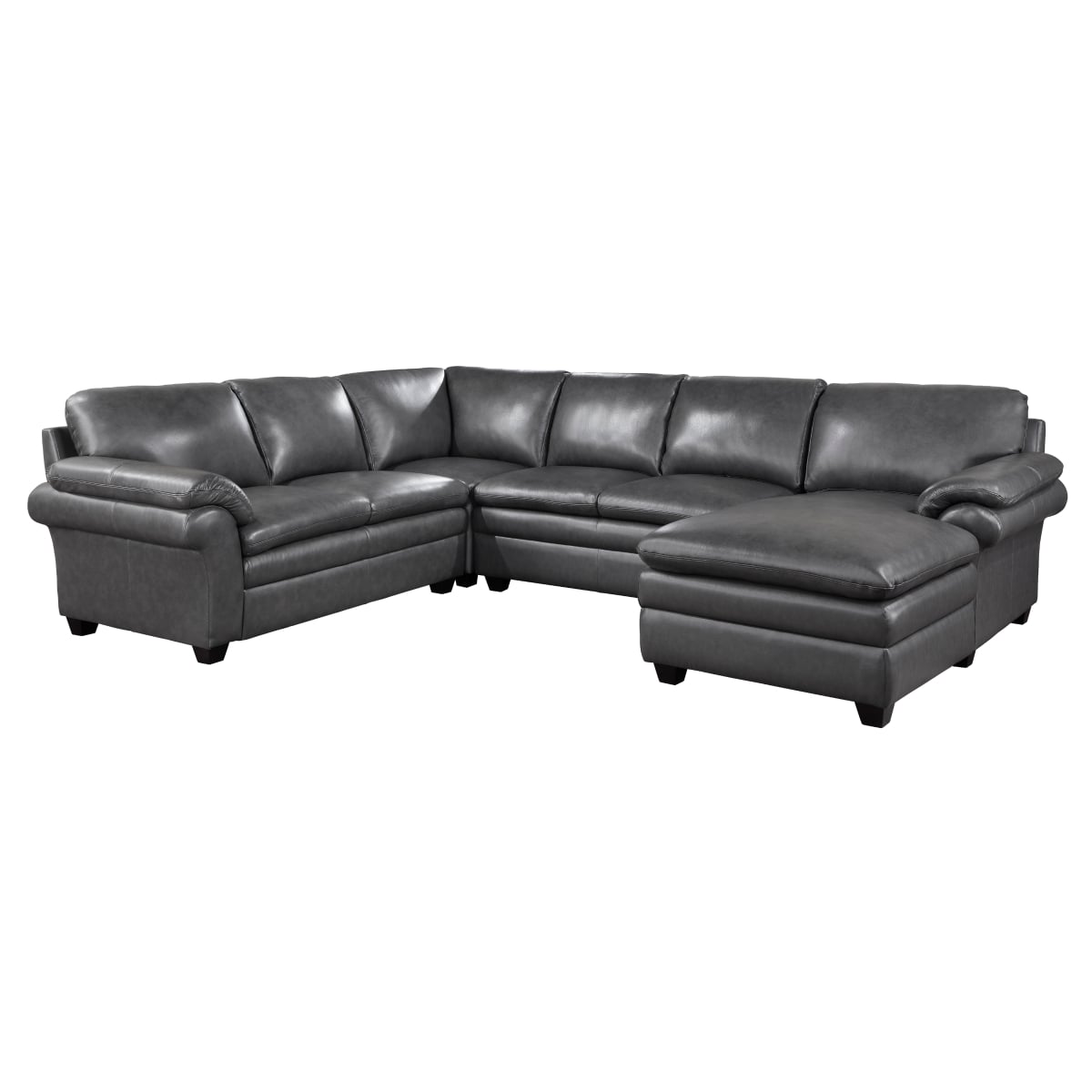 4-Piece Sectional with Right Chaise