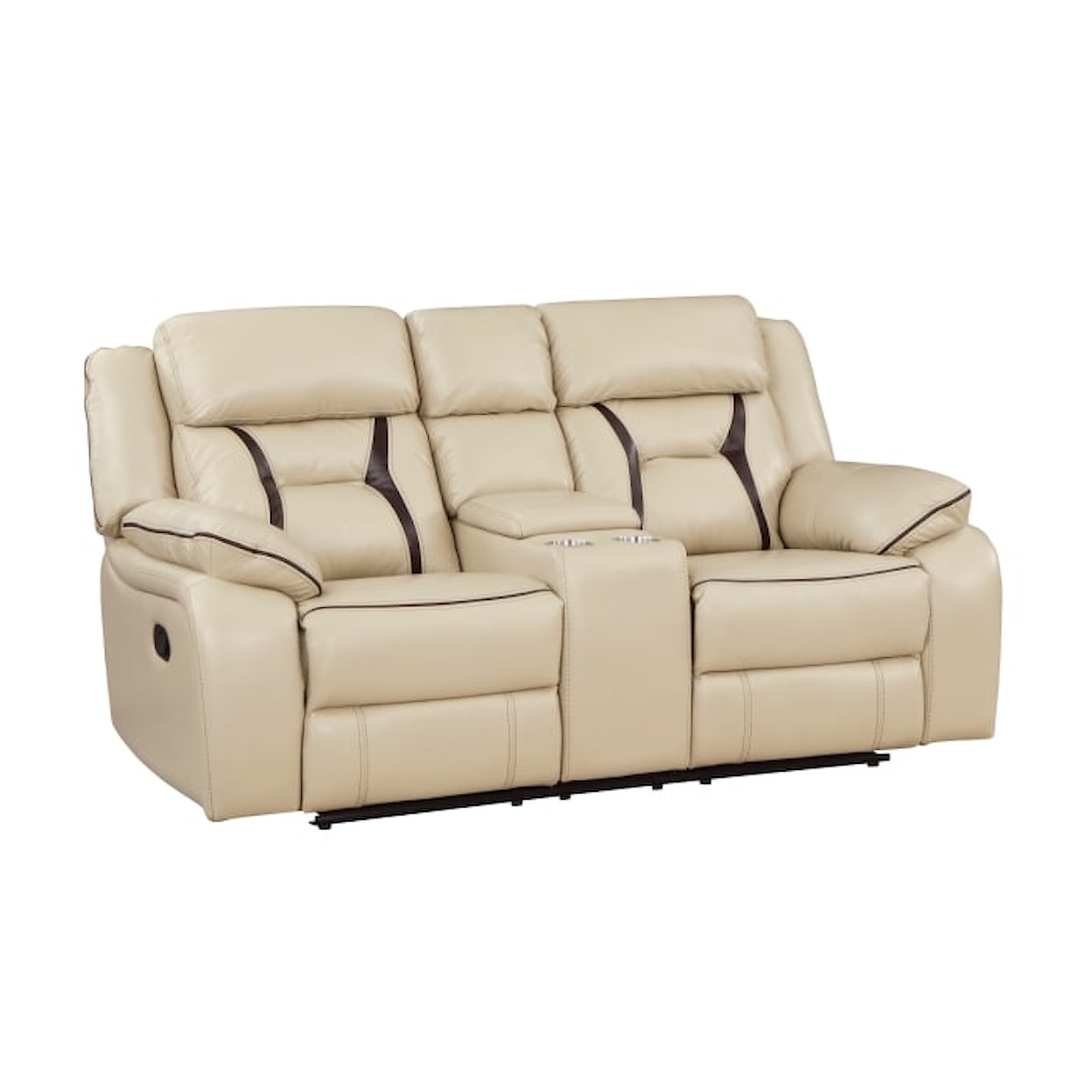 Homelegance Furniture Amite Reclining Loveseat