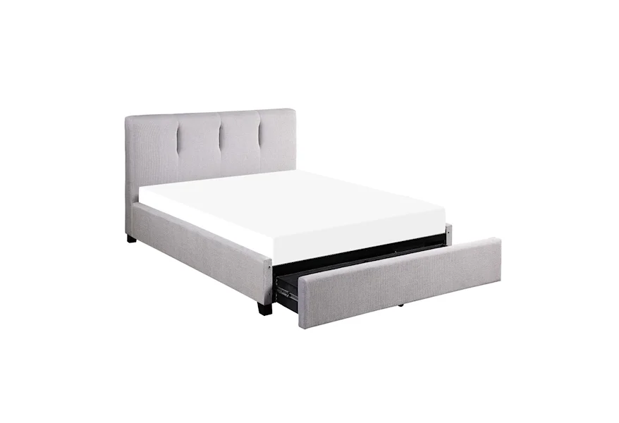 Aitana Queen Bed with Footboard Storage by Homelegance at Dream Home Interiors