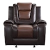 Homelegance Furniture Briscoe Glider Reclining Chair