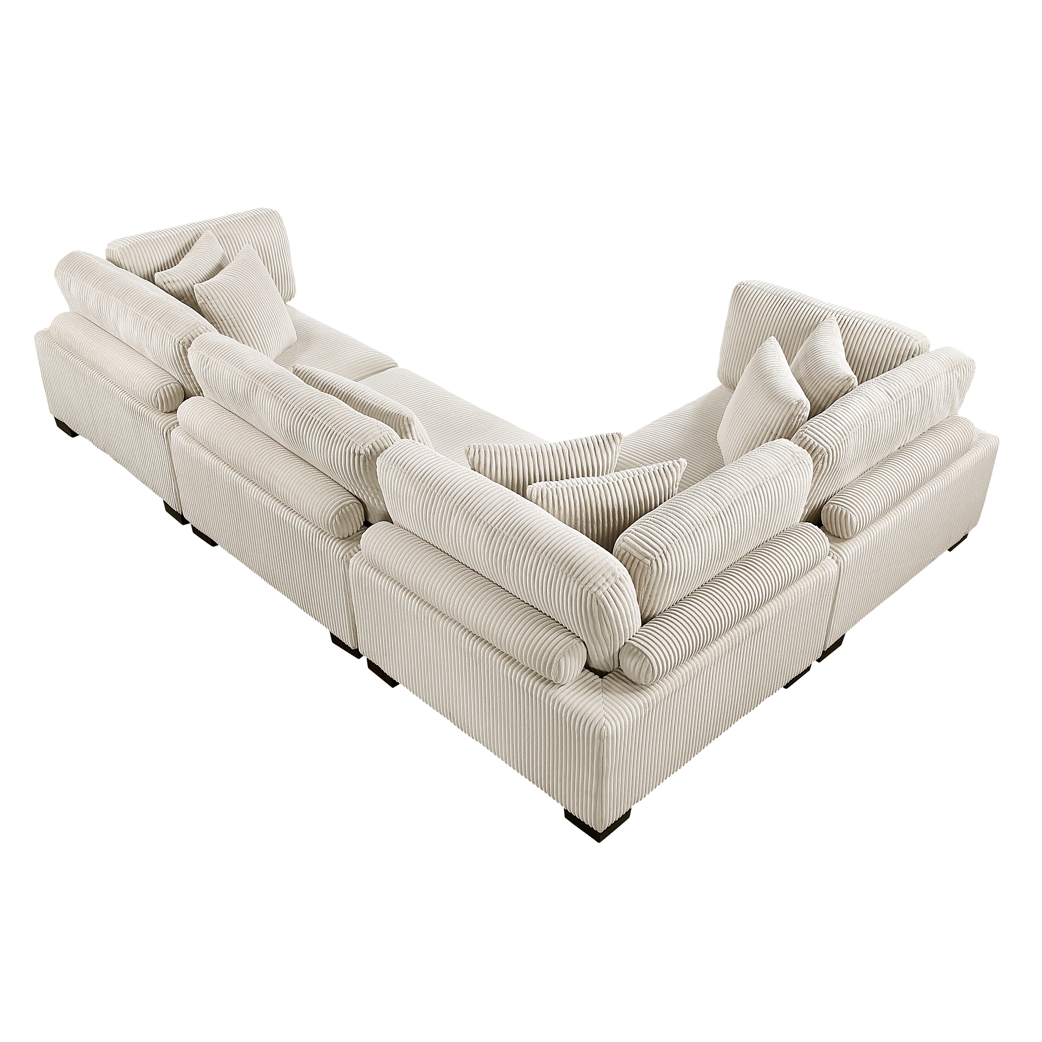 Homelegance Traverse 4-Piece Sectional Sofa