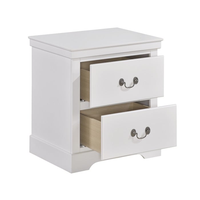 Homelegance Seabright 2-Drawer Nightstand