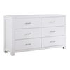 Homelegance Furniture Prism 6-Drawer Dresser