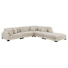 Homelegance Traverse 5-Piece Modular Sectional with Ottoman