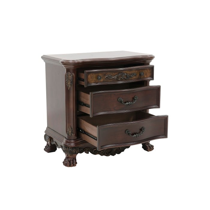 Homelegance Deryn Park 3-Drawer Nightstand
