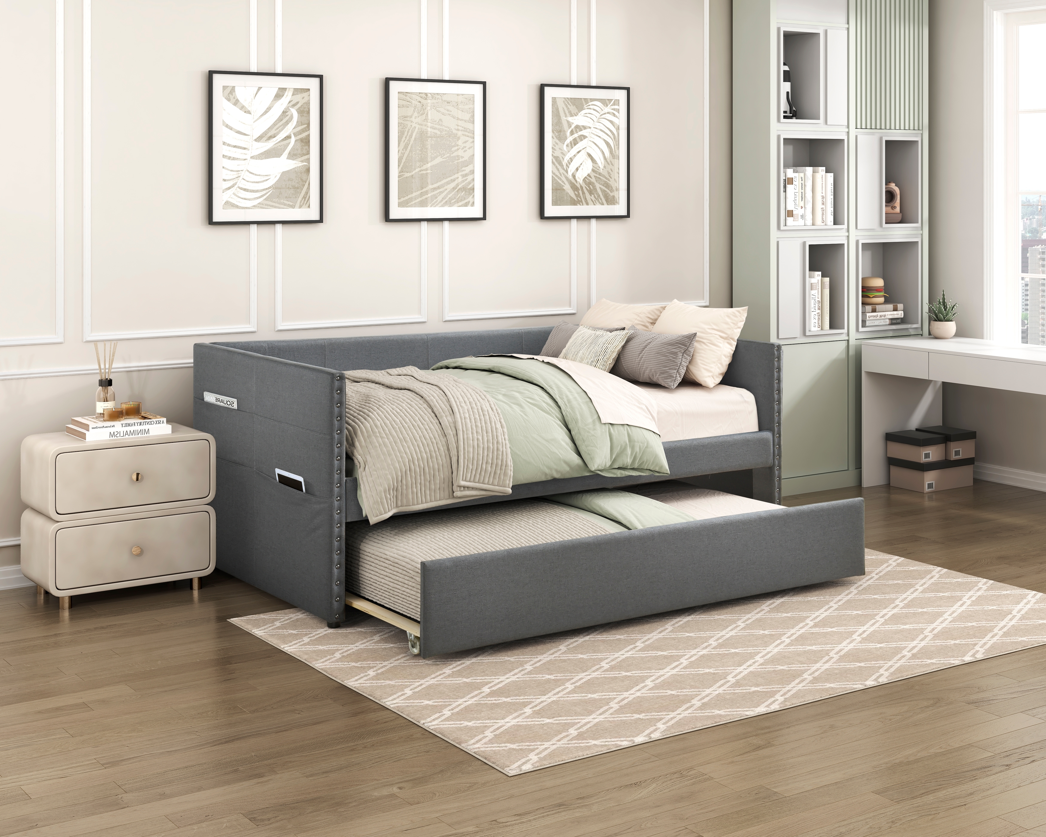 Homelegance Coleman Daybed with Twin Trundle