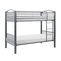 Contemporary Twin Bunk Bed
