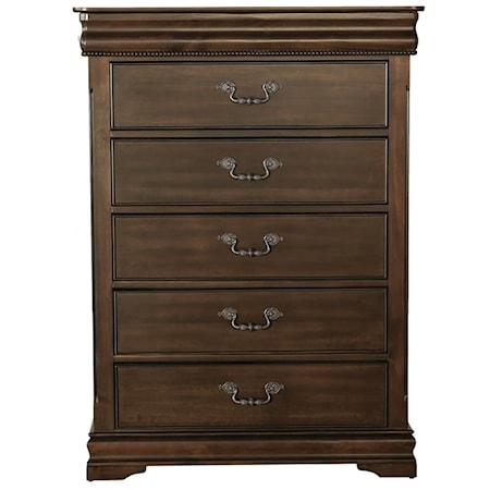 Bedroom Chest with Hidden Drawer