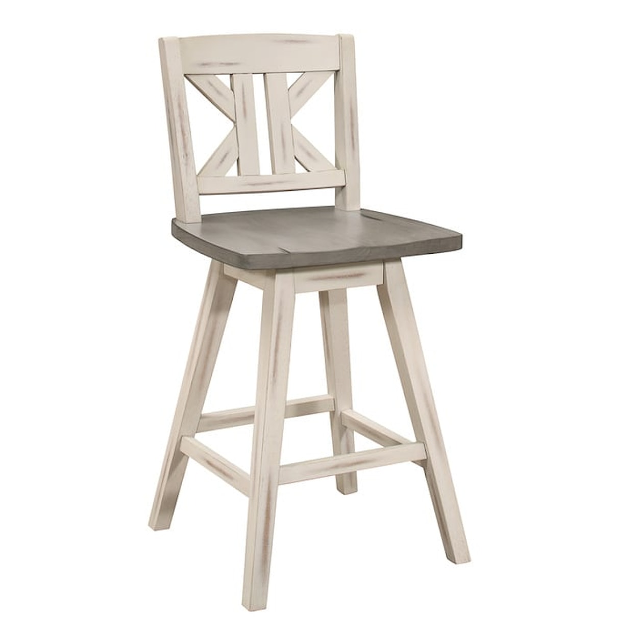 Homelegance Amsonia Counter Height Swivel Chair