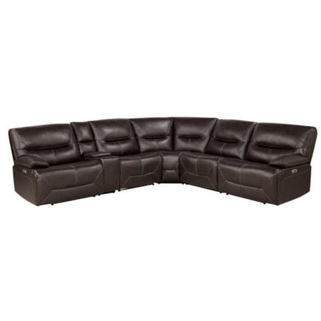6-Piece Power Reclining Sectional Sofa