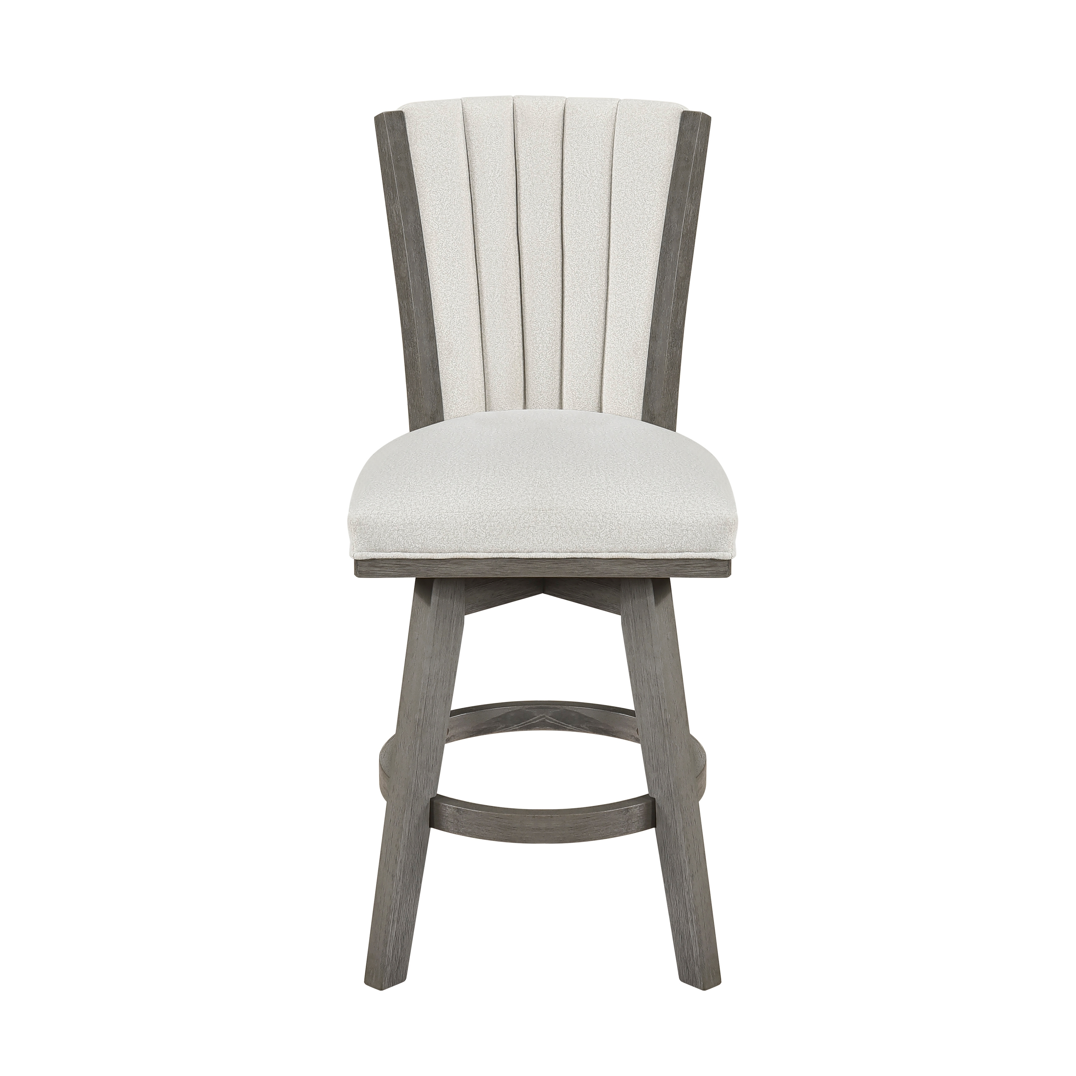 Upholstered Counter Height Swivel Chair