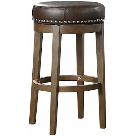 Round Swivel Pub Height Stool