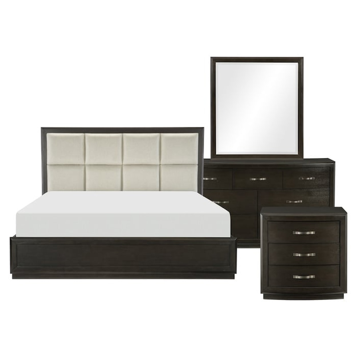 Homelegance Furniture Hodgin 4-Piece Queen Bedroom Set