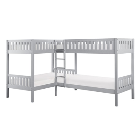 Twin Corner Bunk Bed