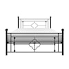 Homelegance Furniture Morris Full Platform Bed