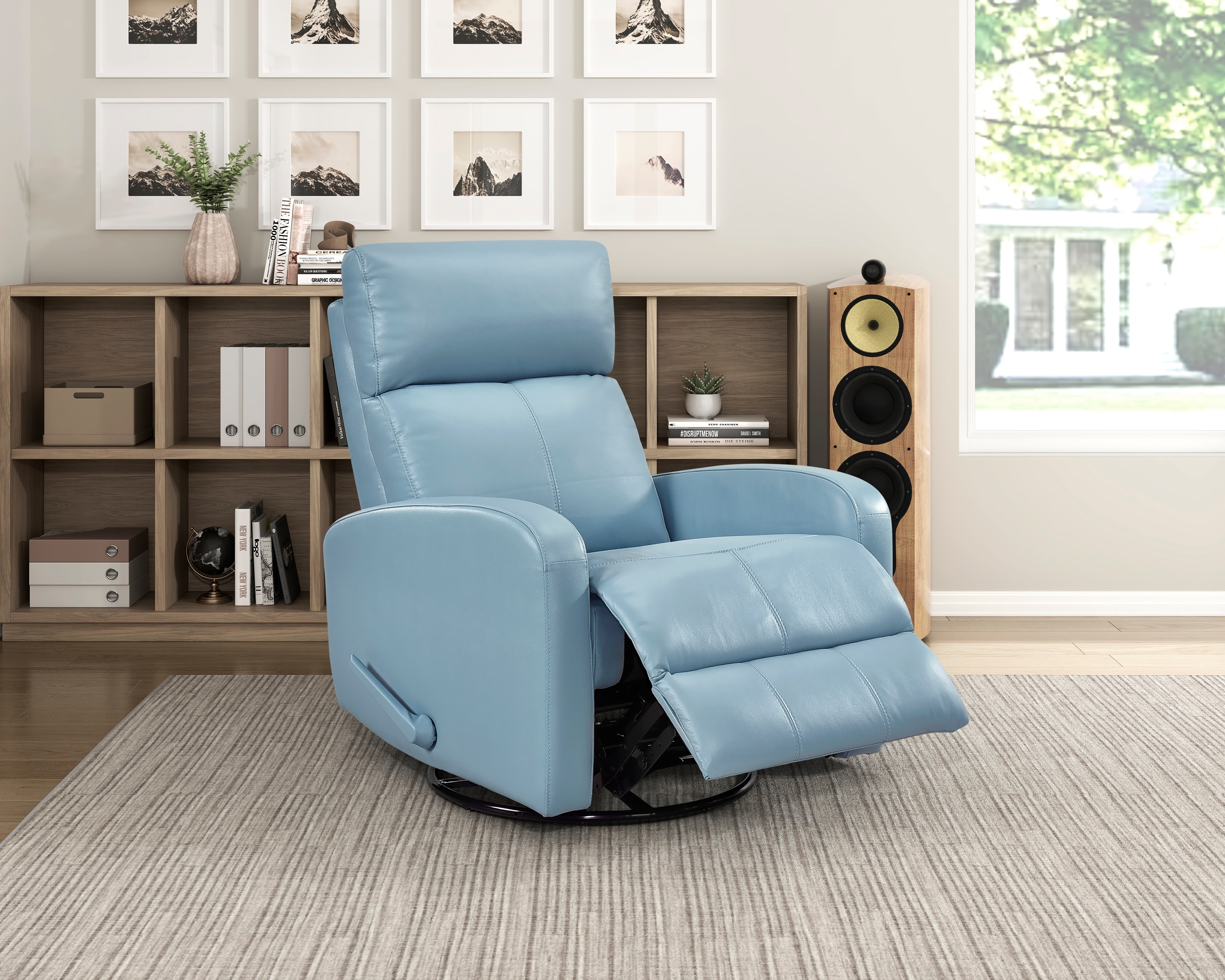 Homelegance Sorrento Manual Swivel Glider Recliner
