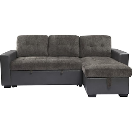 2-Piece Reversible Sectional Sofa