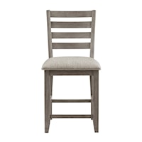 Traditional Side Chair with Ladderback